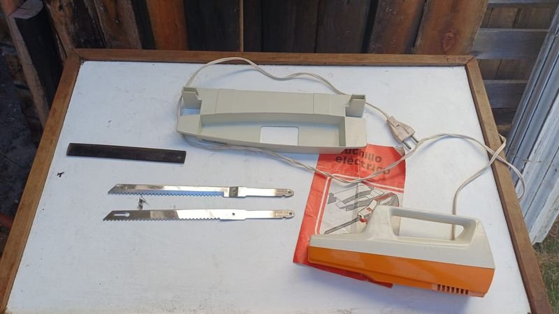 Lote anterior: Cuchillo eléctrico Moulinex con dos sierras en funcionamiento