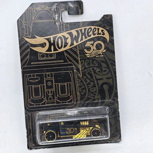 Hot Wheels 50 Aniversario Bone Shaker Edición Limitada - imagen 1