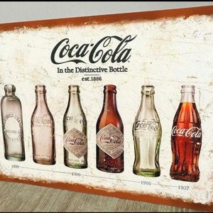 Lote siguiente: Cartel Metálico Decorativo Coca-Cola "In The Distinctive Bottle" 28x19 cm