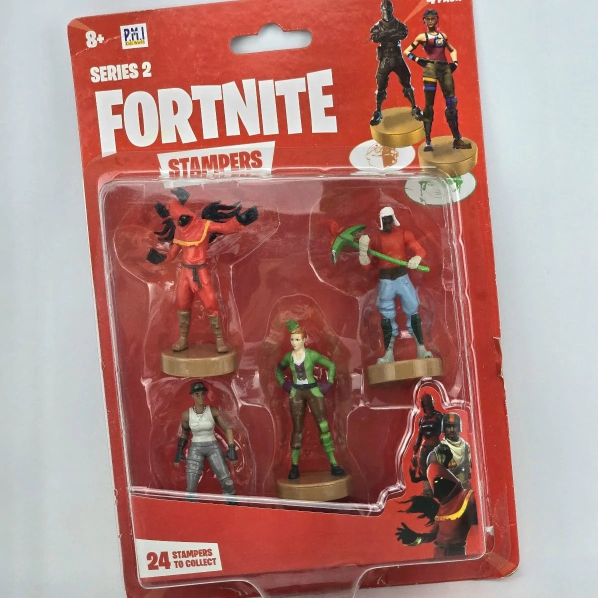 Set de 4 Figuras Fortnite Stampers Serie 2 PMI