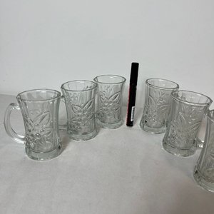 Juego de 6 Tazas para Capuchino de Vidrio con Diseño - imagen 5