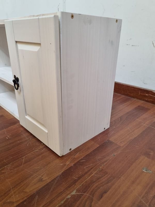 Alacena Aerea Dos Puertas - Mueble de Dos Puertas con Estantería Abierta - imagen 3