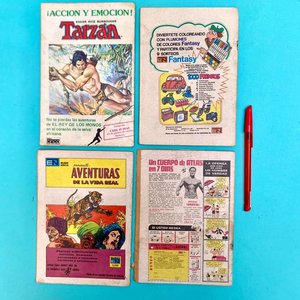 Lote de 4 Cómics Clásicos Novaro "Serie Águila": Tarzán, Gene Autry, Korak, Red Ryder (Años 70) - imagen 2