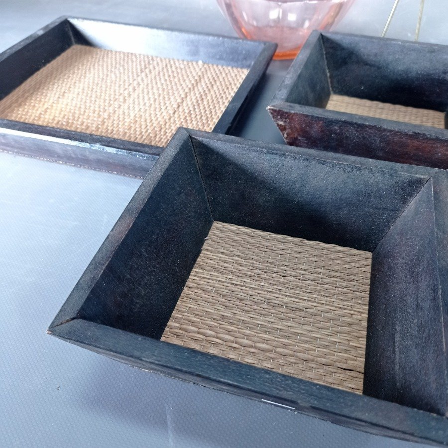 Colección de artículos decorativos en bronce y madera - imagen 3