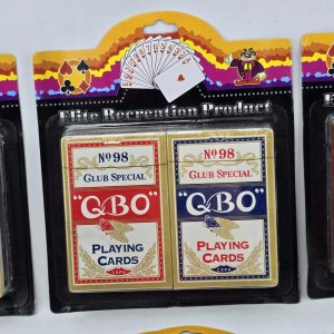 Set de 6 Mazos de Cartas para Poker "QBO" Elite Recreation Product - imagen 2