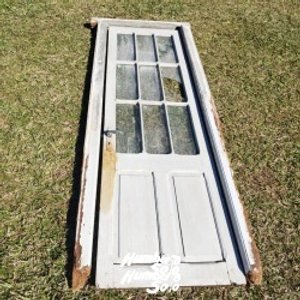 Lote anterior: Puerta Antigua Marco Pinotea con Hoja de Pino Brasil y Cerradura con Llave