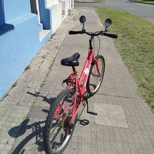Bicicleta Roja Rodado 24 - imagen 3