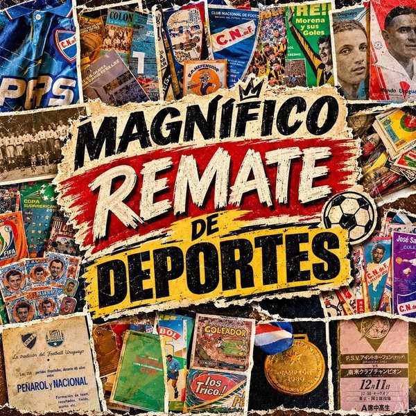 Magnífico Remate de Deportes: Colección de Fútbol y Premios