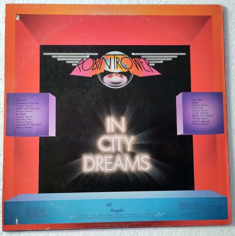 Vinilo Importado de ROBIN TROWER: "In City Dreams" (1977) - imagen 2
