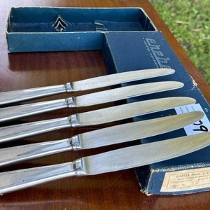 Juego de 6 tenedores y 5 cuchillos Enebe (diseño monoblook) - imagen 2