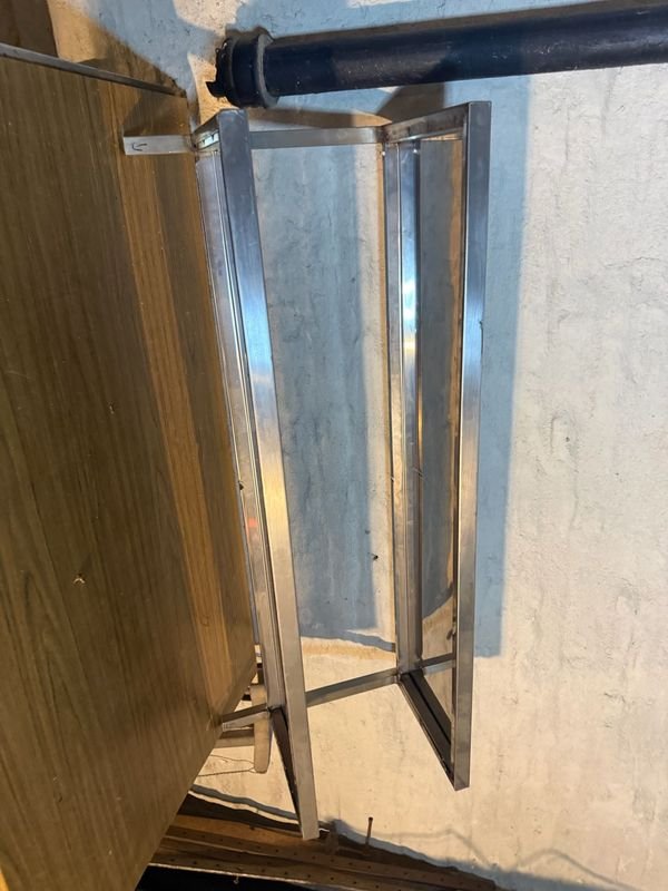 Estantería aerea de acero inoxidable con dos estantes - imagen 2