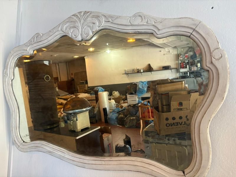 Espejo con marco de madera para decorar tu hogar - imagen 2