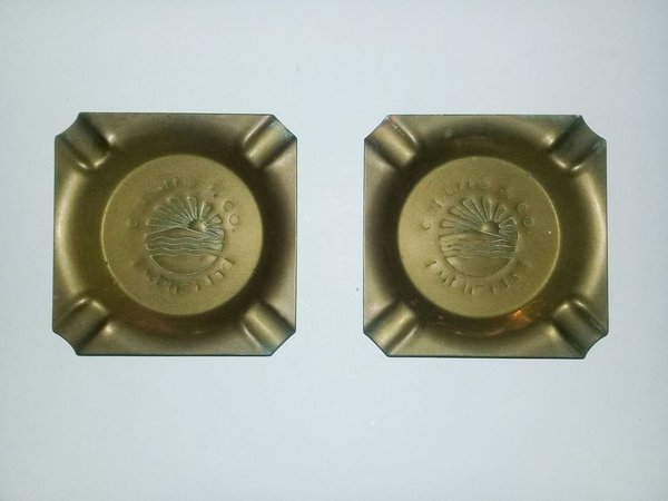Ceniceros de bronce macizo antigüedad - imagen 3