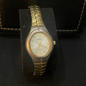 Reloj Dama Carriage by Timex Bicolor Acero y Dorado - imagen 4