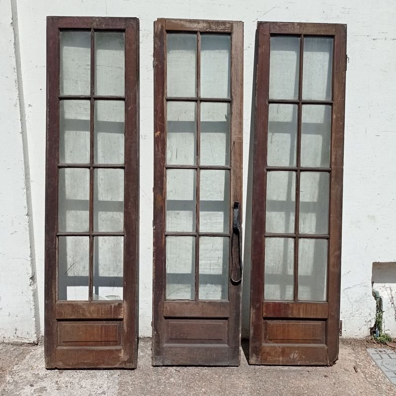Puertas de cedro con vidrios sin marco - imagen 5
