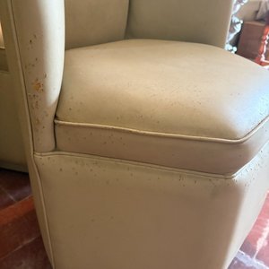 Sillón Individual Beige para Restaurar - imagen 8