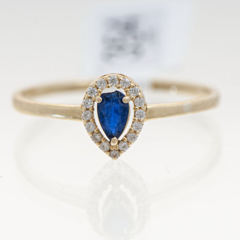 Lote anterior: Anillo de Oro con Piedra Azul y Circonia