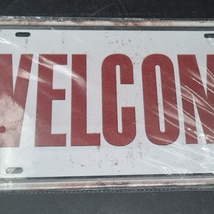 Lote anterior: Chapa Decorativa "Welcome" Vintage 30x15 cm