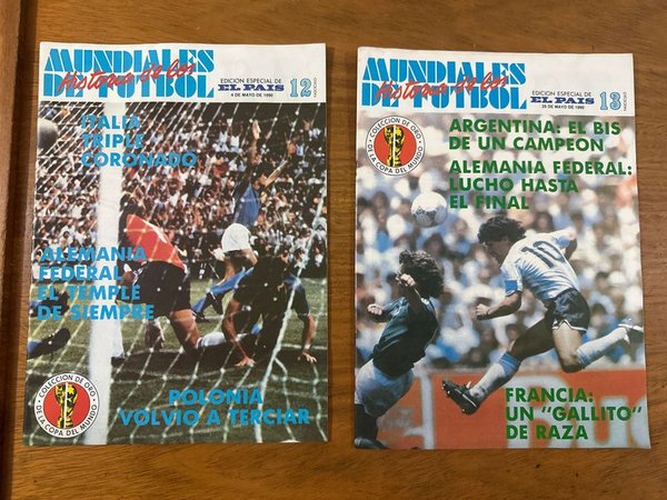 Revistas "Historia de los Mundiales de Fútbol" - Edición Especial El País - imagen 1