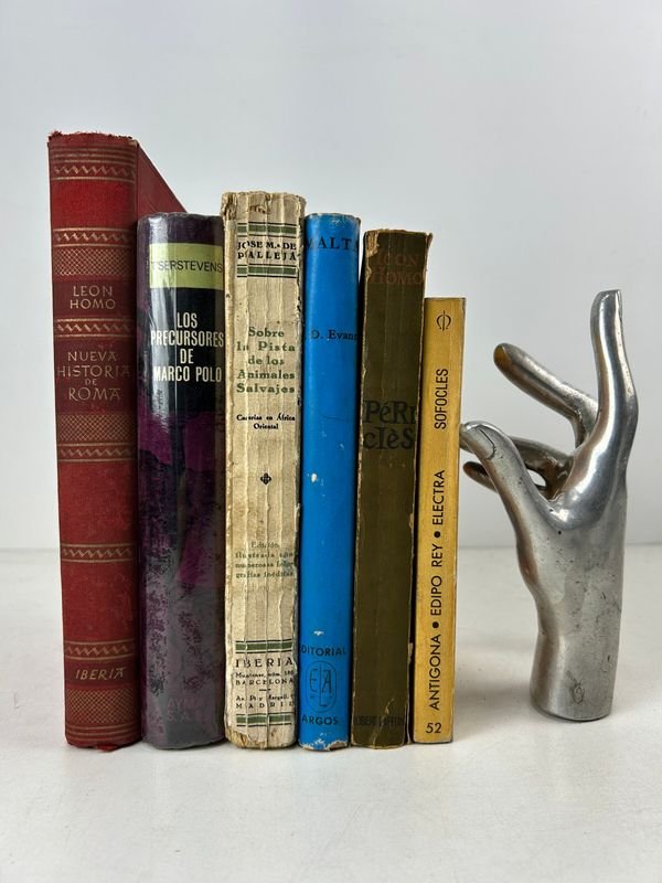 Lote anterior: Libros Clásicos y Históricos con Librería de Cabeza de Plata