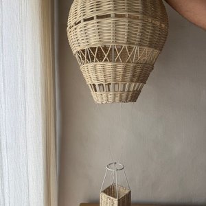 Globo Decorativo de Mimbre Importado para Habitación Infantil - imagen 4