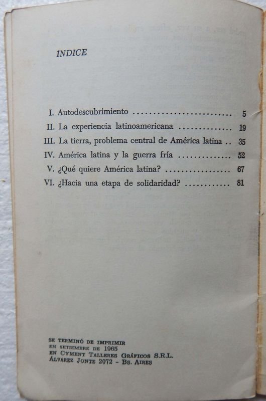 Libro de América Latina y el Mundo por Leopoldo Zea - imagen 7