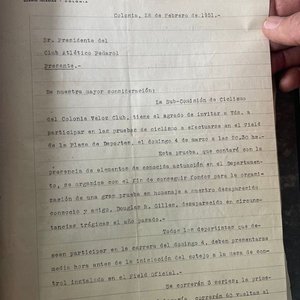 Carpeta Federación Ciclista Uruguaya: Actas, Sellos, Reglamentos y Notas de Clubes (1948+) - imagen 18