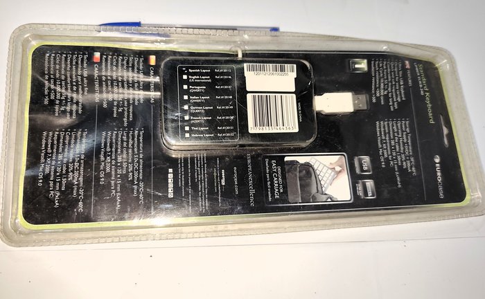 Teclado anatómico transportable para MacBook o Notebook - imagen 5
