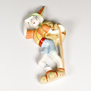 Lote anterior: Figura de Loza Inglesa Crown Devon para Colgar - Personaje Aventurero 25 cm