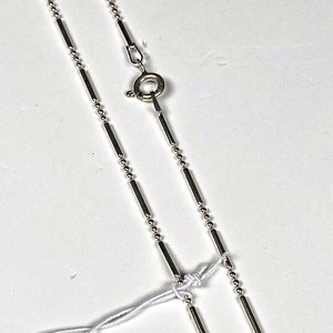 Cadena de Plata Fina con Dije de Corazón - imagen 4