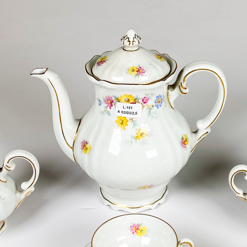 Juego de porcelana Bavaria para café - imagen 4