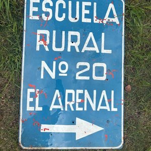 Cartel Señalizador Escuela Rural N° 20 El Arenal - imagen 4