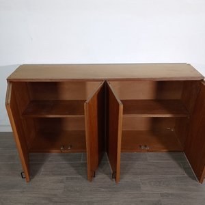 Mueble Aéreo de Madera con 4 Puertas y 2 Estantes - imagen 3