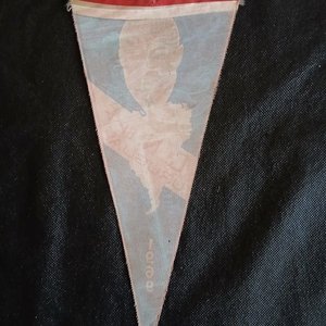 Banderín Conmemorativo C.N. de F. Uruguay 1969 - Julio Montero Castillo - imagen 3