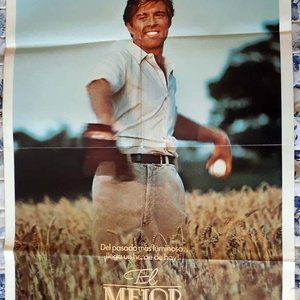 Lote siguiente: Poster Original "El Mejor" (The Natural) con Robert Redford - Año 1984
