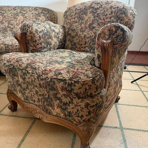 Lote anterior: Sillón de 1 Cuerpo Estilo Luis XV Tapizado Floral