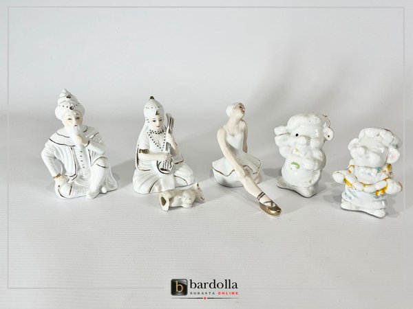 Lotes de loza cerámica, figuras y accesorios - imagen 1