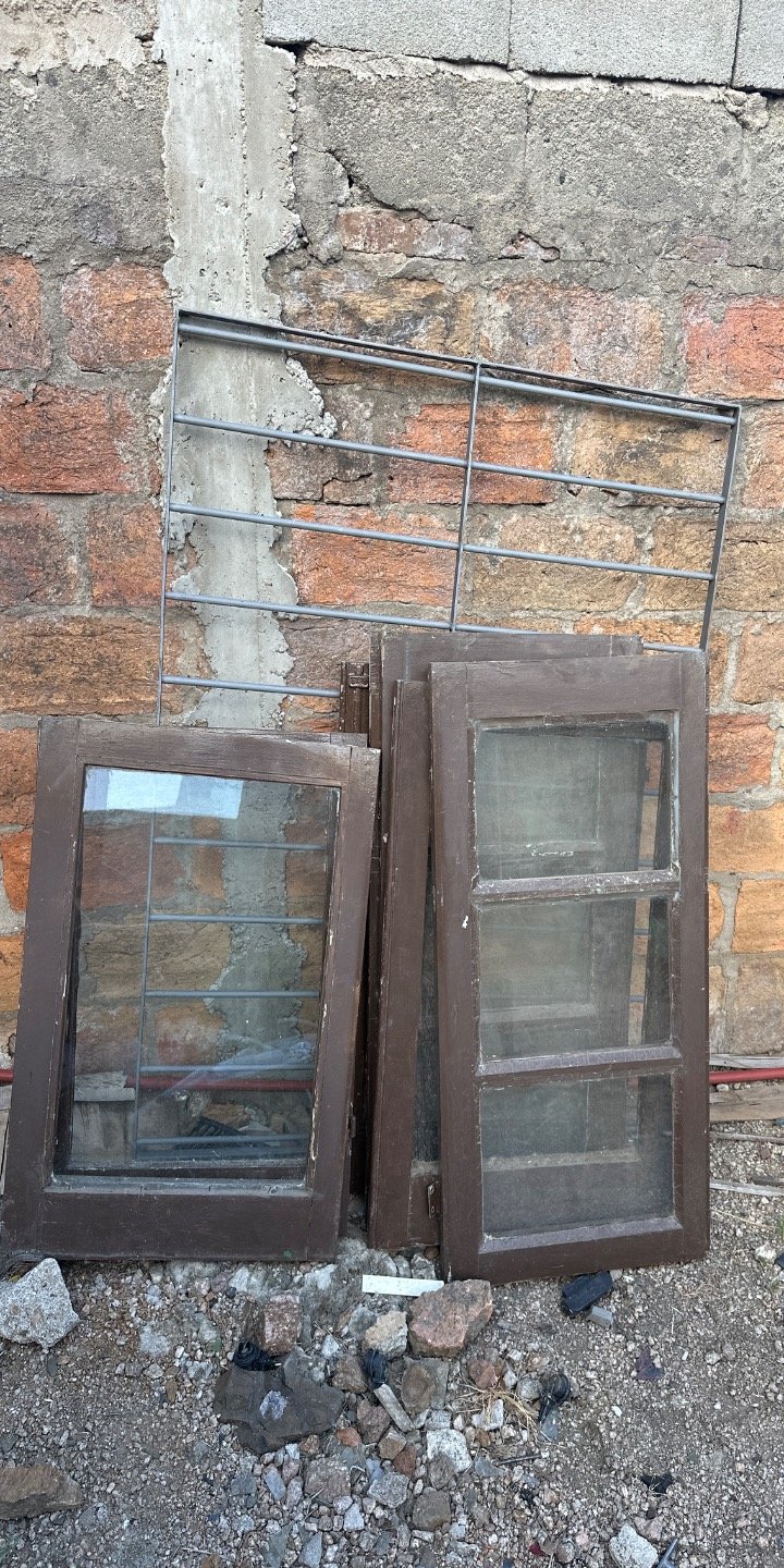 Ventanas antiguas de madera