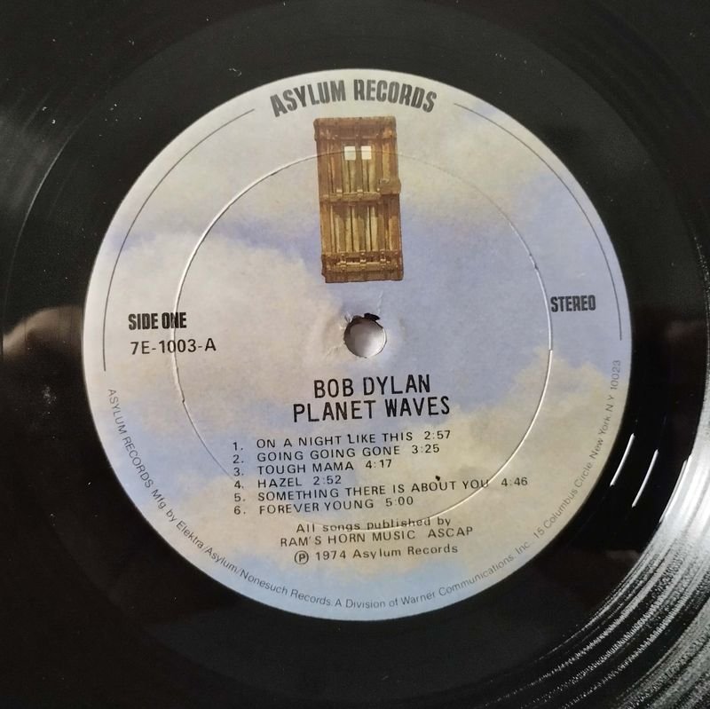 Bob Dylan - Álbum 'Planet Waves' de 1974 en LP Importado USA - imagen 5