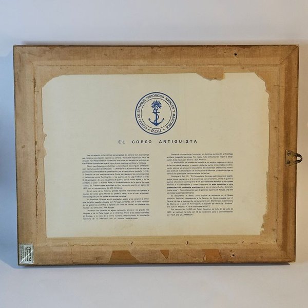 Patente de Oficial de Presas expedida por el General José Artigas el 15 de noviembre de 1817 (Réplica) - imagen 7