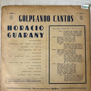 Disco de Vinilo Horacio Guarany "Golpeando Cantos" Philips - imagen 2