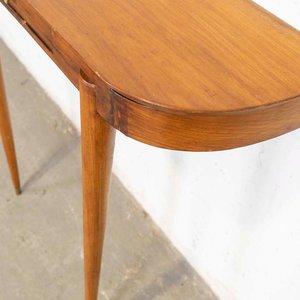Consola Americana de Madera con Cajón - Restaurada - imagen 2