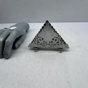 Servilletero de Aluminio Egram Diseño Calado - imagen 4