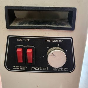 Radiador Eléctrico Rotel Beige con Termostato - imagen 3
