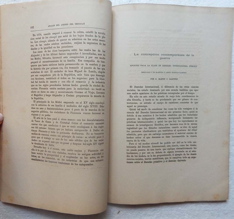Revista Anales Del Ateneo Del Uruguay, Publicación Mensual de 1883 - imagen 3
