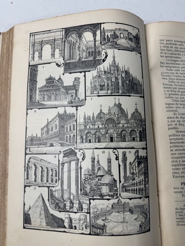 Libro de Geografía Universal Pintoesca por Cristóbal de Reyna - imagen 5