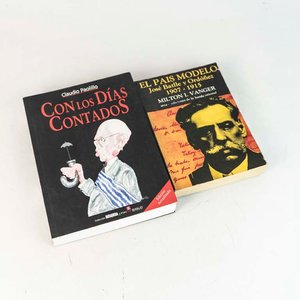 Lote anterior: Lote de 2 Libros: El País Modelo (Batlle y Ordoñez) y Con los Días Contados (Paolillo)