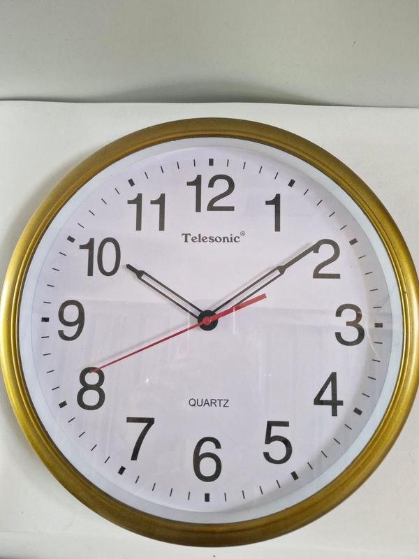 Reloj De Pared Telesonic - Analógico con Mecanismo Visible - imagen 1