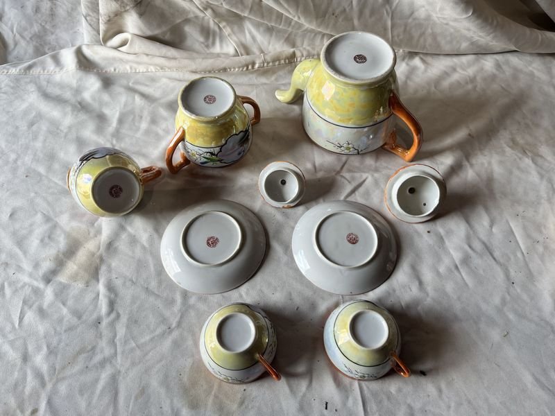 Juego de té para dos personas - Set de té en porcelana - imagen 4
