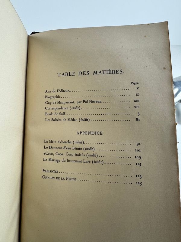 Libro de Guy de Maupassant - Bola de Sebo - imagen 6